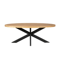 Starfurn Ovale eettafel Dakota | Naturel | 180 cm