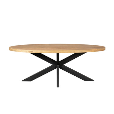 Ovale eettafel Dakota | Naturel | 180 cm