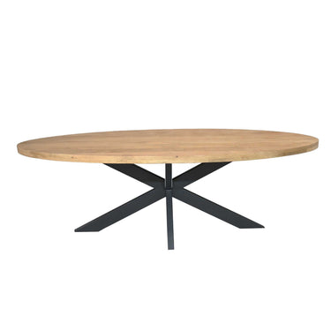 Ovale eettafel Dakota | Naturel | 210 cm