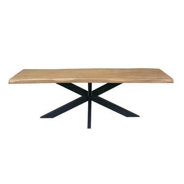 Boomstam eettafel Dakota | Naturel | 220 cm