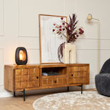 TV-meubel Brandy naturel staande tv-meubel - naturel en bruin - Mooier Thuis (2)