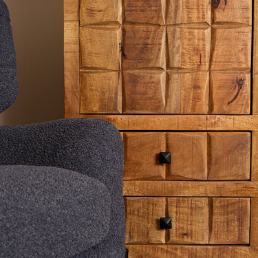 Dressoir Brandy naturel | 100 cm
