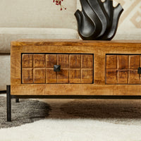Starfurn Salontafel Brandy naturel | 80x80 cm - Mooier Thuis