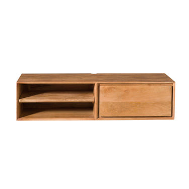 Zwevend TV-meubel Ambiance naturel | 120 cm