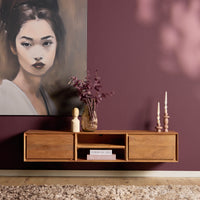 Zwevend TV-meubel Ambiance Naturel | 160 cm - Mooier Thuis
