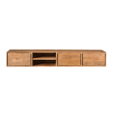 Zwevend TV-meubel Ambiance naturel | 200 cm