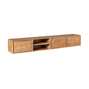 Zwevend TV-meubel Ambiance naturel | 200 cm