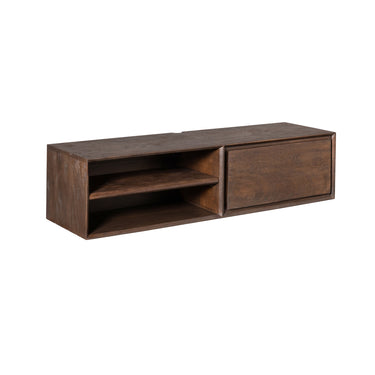 Zwevend tv-meubel Ambiance | Bruin | 120 cm