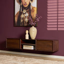 Starfurn Zwevend tv-meubel Ambiance Bruin | 160 cm