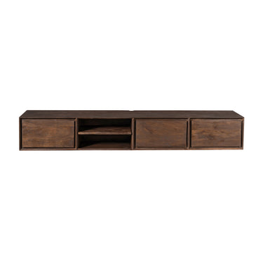 Zwevend tv-meubel Ambiance | Bruin | 200 cm