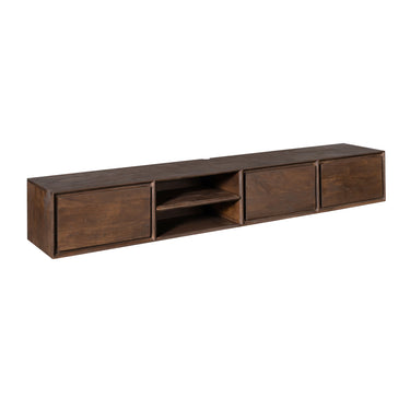 Zwevend tv-meubel Ambiance | Bruin | 200 cm