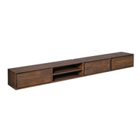 Starfurn Zwevend tv-meubel Ambiance | Bruin | 240 cm