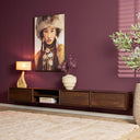 Starfurn Zwevend tv-meubel Ambiance Bruin | 280 cm
