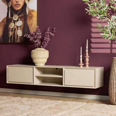 Starfurn Zwevend TV-meubel Ambiance zand | 160 cm
