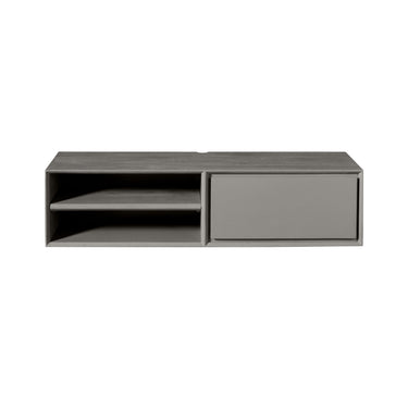 Zwevend TV-meubel Ambiance Taupe | 120 cm
