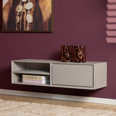 Starfurn Zwevend TV-meubel Ambiance Taupe | 120 cm
