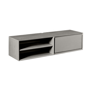 Zwevend TV-meubel Ambiance Taupe | 120 cm