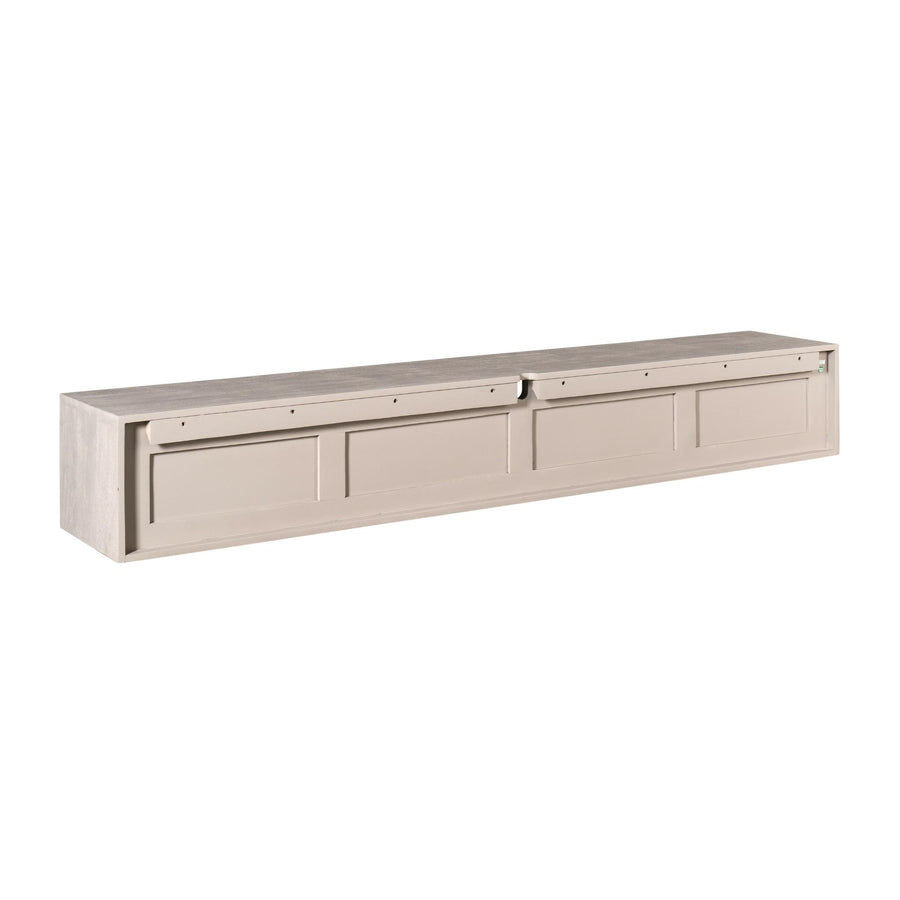 Floating TV Unit Ambiance taupe – Ophanglatten en kabeluitsparing