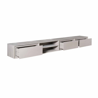 Zwevend TV-meubel Ambiance taupe | 240 cm