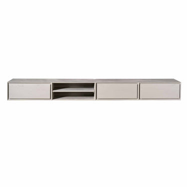 Zwevend TV-meubel Ambiance taupe | 240 cm