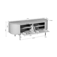 TV-meubel Excellent Naturel | 120 cm - afbeelding 2