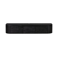Tv-meubel Excellent zwart mangohout 160 cm