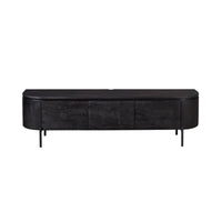 Tv-meubel Excellent zwart mangohout 160 cm