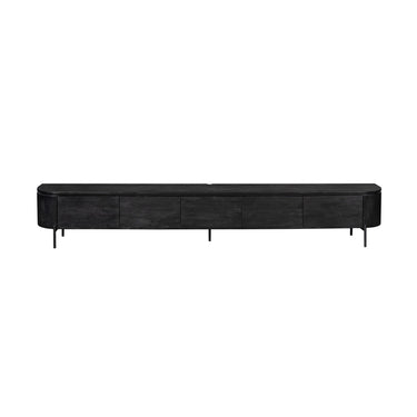 Tv-meubel Excellent | Zwart | 280 cm