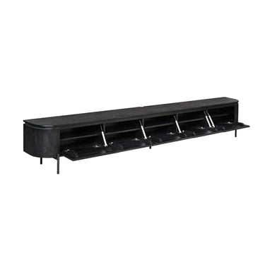 Tv-meubel Excellent | Zwart | 280 cm