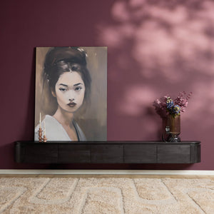 Tv-meubel Excellent | Zwart | 280 cm