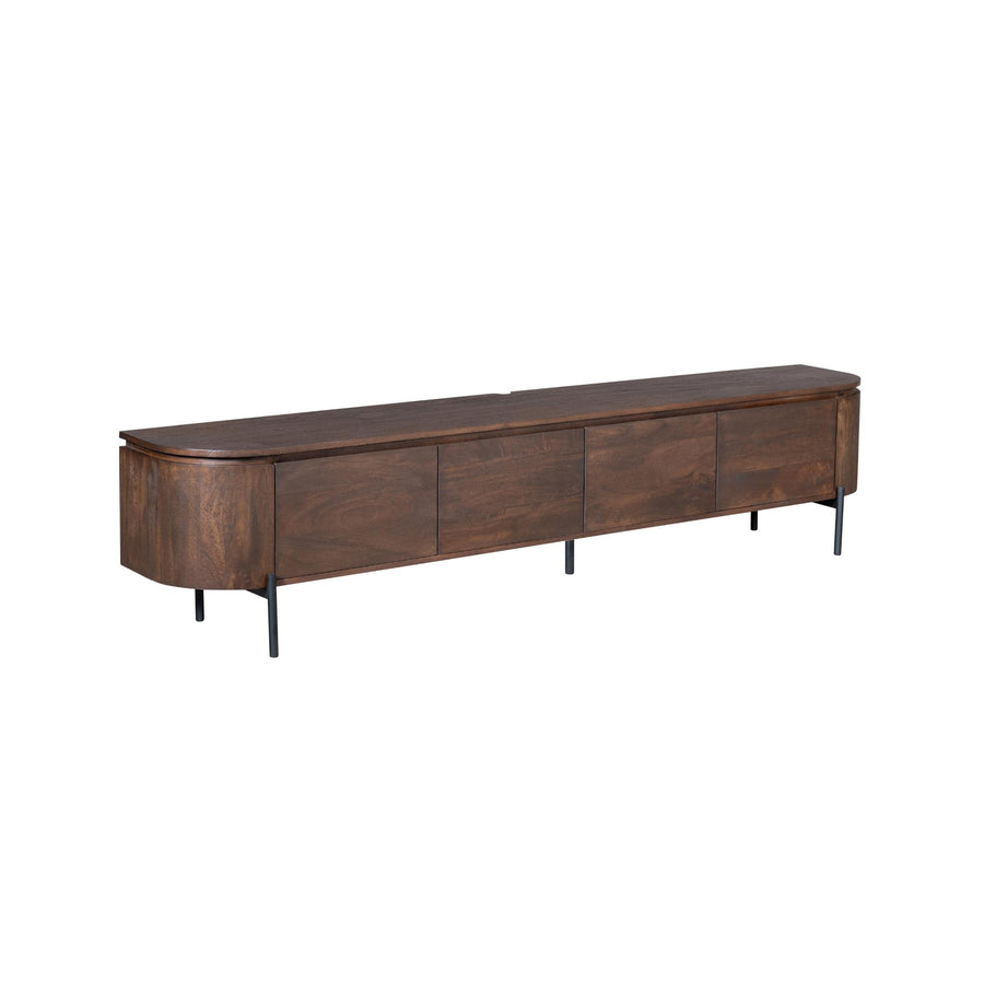 TV Unit Excellent Brown – Of staand op pootjes