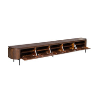 Tv-meubel Excellent Bruin | 280 cm