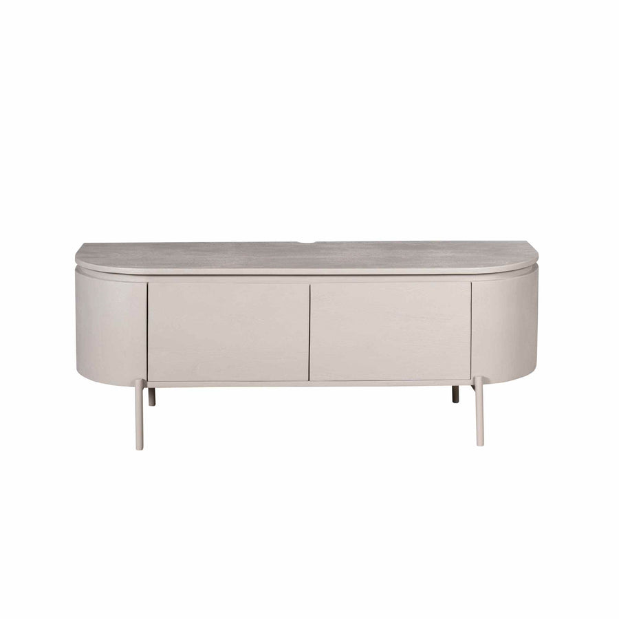 Zwevend tv-meubel Excellent taupe – Of staand op pootjes