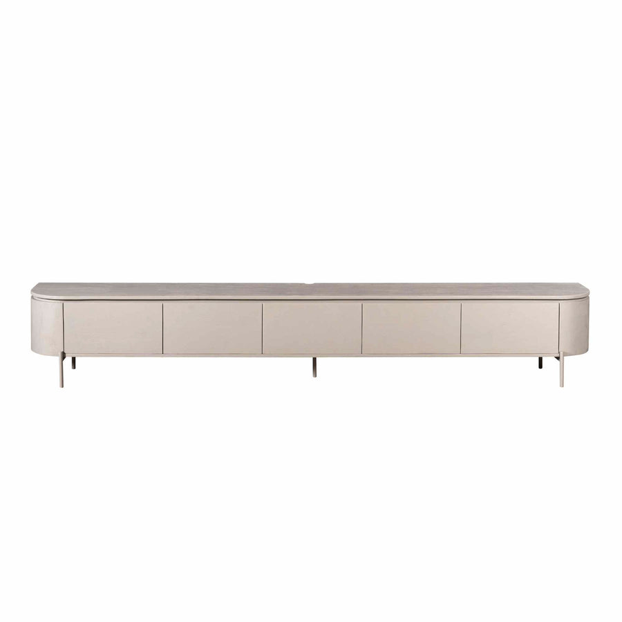 Zwevend tv-meubel Excellent taupe – Of staand op pootjes
