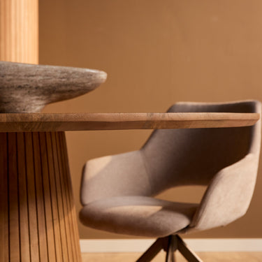 Ovale eettafel Solana | Naturel | 240 cm