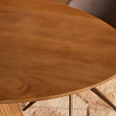 Ovale eettafel Solana | Naturel | 240 cm