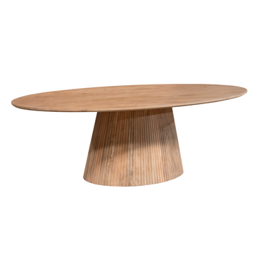 Ovale eettafel Solana | Naturel | 240 cm