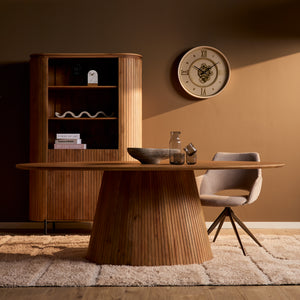 Ovale eettafel Solana | Naturel | 240 cm