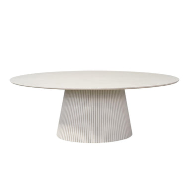 Ovale eettafel Solana | Zand | 210 cm