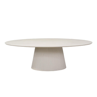 Ovale eettafel Solana | Zand | 240 cm