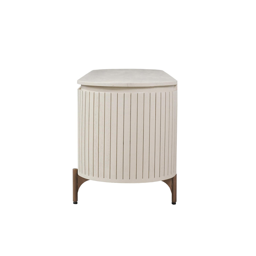 TV unit Solana sand – Ribbels rondom