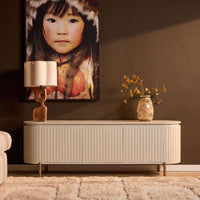 TV-meubel Solana zand | 165 cm