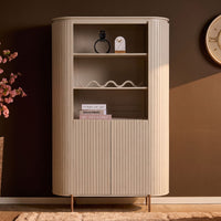 Wandkast Solana Zand Mangohout 115 cm