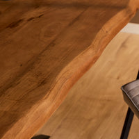 Boomstam eettafel Boston | Naturel | 220 cm - afbeelding 2