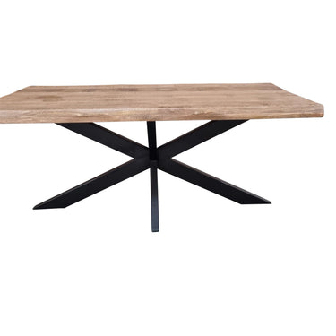 Boomstam eettafel Boston | Naturel | 240 cm