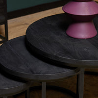 Starfurn Salontafel Triole All Black | Set van 3