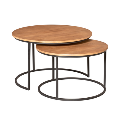 Salontafelset Madison naturel | 2-delig