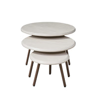 Starfurn Ronde salontafelset Ohio Zand Mangohout 70 cm