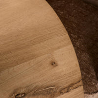 Ronde eettafel Ferris | Naturel/zwart | Ø110 cm - afbeelding 2