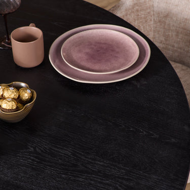 Ronde eettafel Ferris | Zwart | Ø130 cm